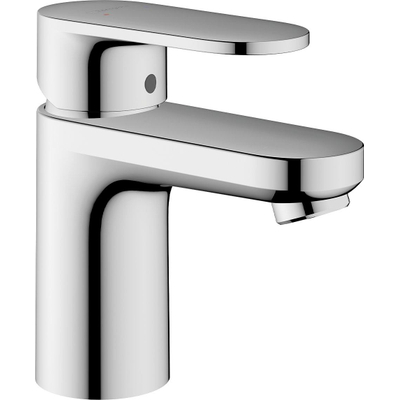 Hansgrohe Vernis wastafelkraan 89 met metalen waste chroom