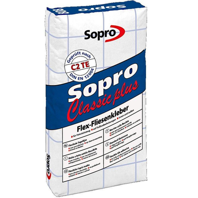 Sopro Vloer- en wandtegel Tegellijm Classic Plus 808 25kg