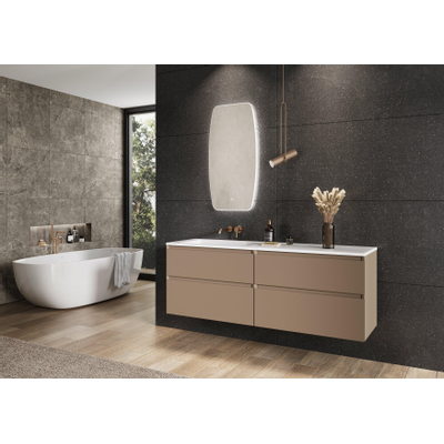 HR Badmeubelen Omega Spiegel 45x90cm traploos dimbaar LED incl verwarming SHOWROOMMODEL