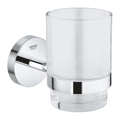 GROHE Bau Cosmopolitan wandhouder v. glas zeepschaal of zeepdispenser chroom