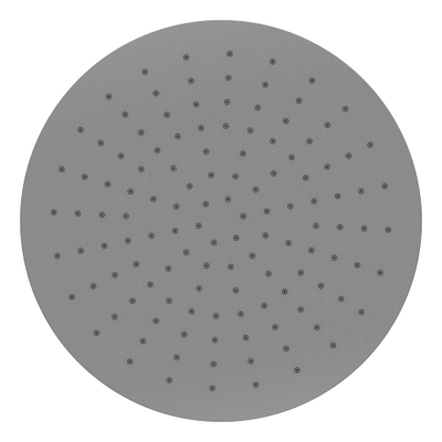 Wiesbaden Caral hoofddouche rond 30 x 0,8 cm gunmetal