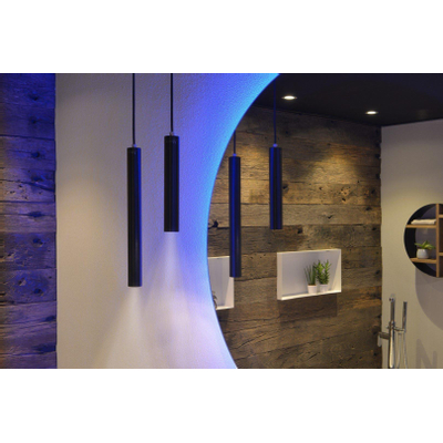 Looox Light collection hanglamp - 25cm - led - zwart mat