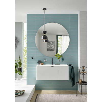 Emco Round zeephouder met zeepschaal zwart