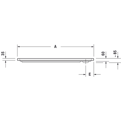 Duravit D-Code Douchebak