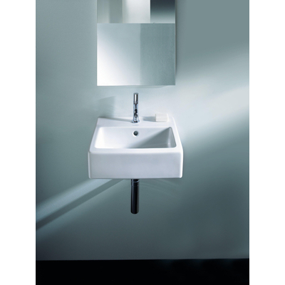 Duravit Vero wastafel 50x47 cm. met 1 kraangat wit