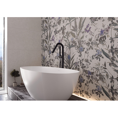 SAMPLE Cifre Cerámica Borneo vloer- en wandtegel Betonlook White mat (wit)