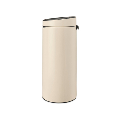 Brabantia Touch Bin Afvalemmer - 30 liter - kunststof binnenemmer - soft beige