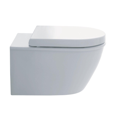 Duravit WC-zitting 43.1x37x4.3cm met softclose met quickrelease Kunststof wit TWEEDEKANS