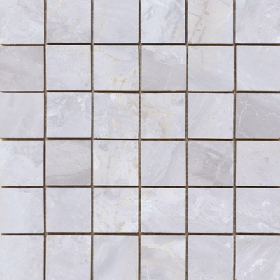 Cifre Ceramica Luxury wandtegel - 30x30cm - Natuursteen look - White gepolijst (wit)