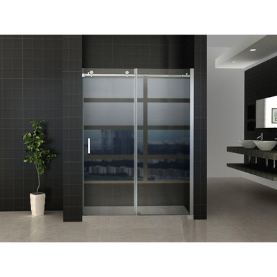 Wiesbaden Slide nis schuifdeur 1400 x 2000 x 8 mm nano helder glas/chroom
