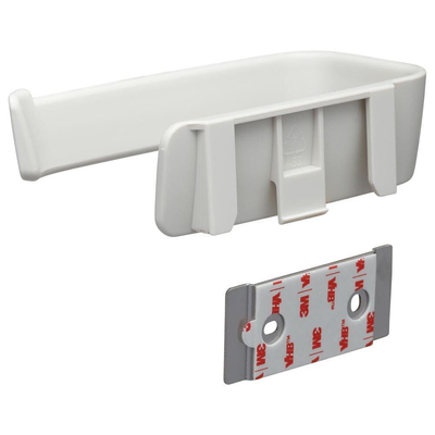 Tiger Tess Toiletrolhouder - zonder klep - zelfklevend/boren - wit