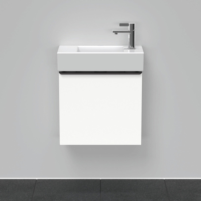 Duravit D-Neo wastafelonderkast 48.4x44x22.2cm Rechtsdraaiend 1 deur wit Mat