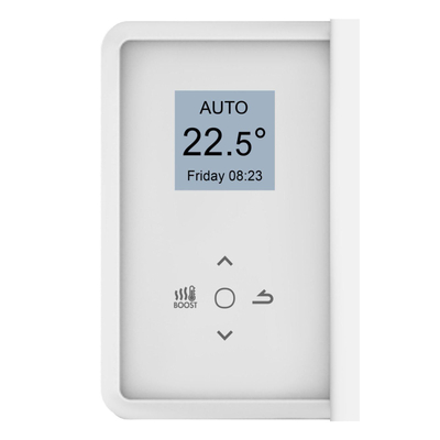 Go by Van Marcke Doris elektrische handdoekradiator 183,7x55cm 2000 watt met ventilator en digitaal bedieningspaneel wit