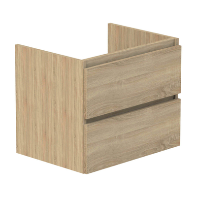 Thebalux onderkast, Beat 45, 2x lade opliggend, 2x hout greeplijst in kleur meubel