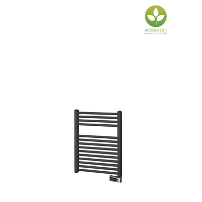 Plieger Palermo-EL III/Fischio elektrische designradiator horizontaal 688x550mm 300W zwart