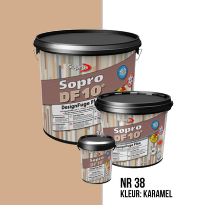 Sopro DF 10 Voegmortel - Flexibel - 1kg - nr. 38 - Caramel