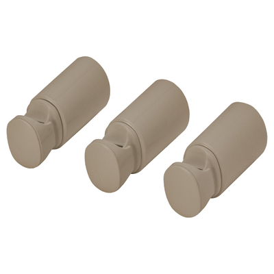 Haceka Monte ophangbeugels - voor radiator - quartz glans