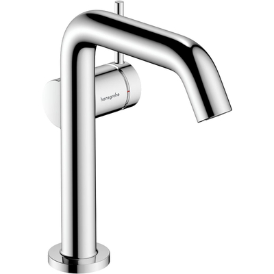 Hansgrohe Tecturis Wastafelmengkraan - zonder waste - 13.9cm uitloop - chroom