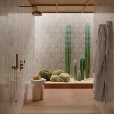 Ragno Gleeze wandtegel - 7.5x20cm - 10mm - Beige