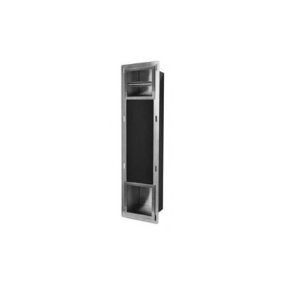 Wiesbaden Porte-rouleau toilette à encastrer + porte-rouleau réserve noir mat OUTLET UDEN