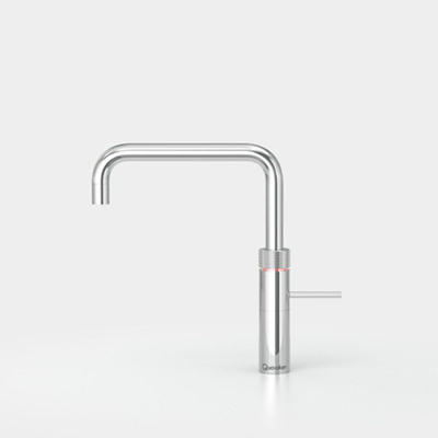 Quooker NL Fusion square kokendwaterkraan opbouw uitloop draaibaar met Combi+ reservoir Chroom