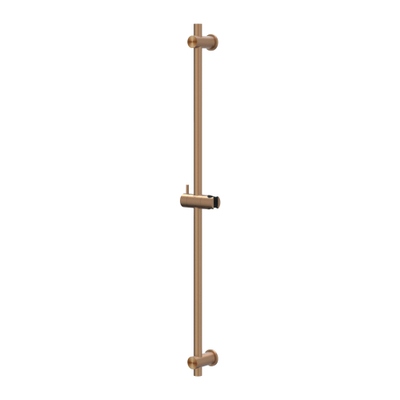 IVY Concord Regendoucheset - inbouw - 2-weg stop-omstel - 30cm plafondbuis - 30cm medium hoofddouche rond - glijstang met uitlaat - 150cm doucheslang - staafmodel handdouche - RVS316 - geborsteld mat koper PVD