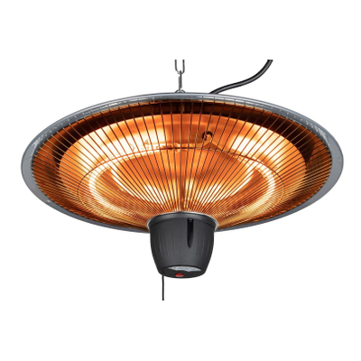 Eurom Terrasverwarming Partytent heater 1502 Patioheater 1500watt Grijs