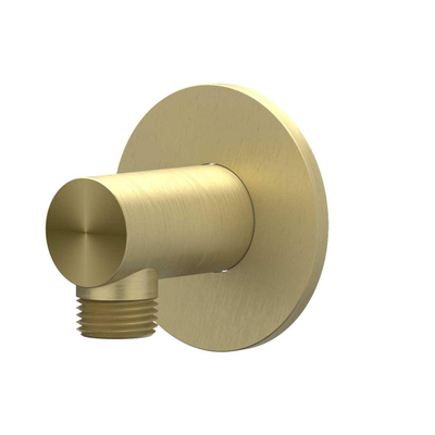 IVY Concord Regendoucheset - inbouw - symmetry - 2-weg stop-omstel - 30cm plafondbuis - 25cm medium hoofddouche - glijstang met uitlaat - 150cm doucheslang - staafmodel handdouche - RVS316 - geborsteld mat goud PVD