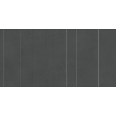 Atlas Concorde Boost Balance Decor-strip - 60x120cm - 9mm - gerectificeerd - Porcellanato - Tarmac (Zwart)