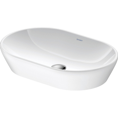 Duravit D-Neo opzetwastafel 60x40x12.5cm zonder kraangat keramiek Wit