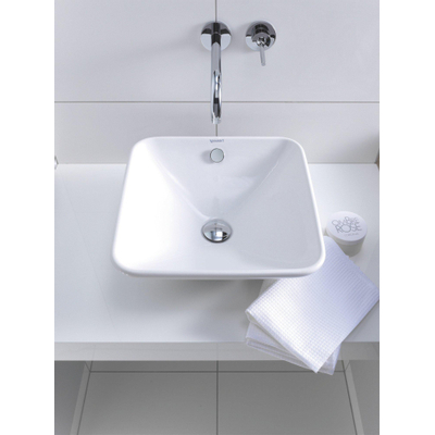 Duravit Bacino waskom vierkant 42x42cm wit