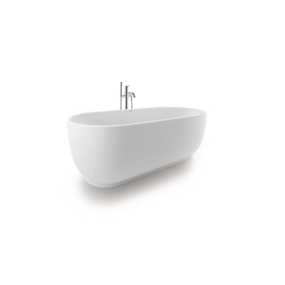 Duravit Luv vrijstaand bad 180x85cm met afvoer/overloop wit