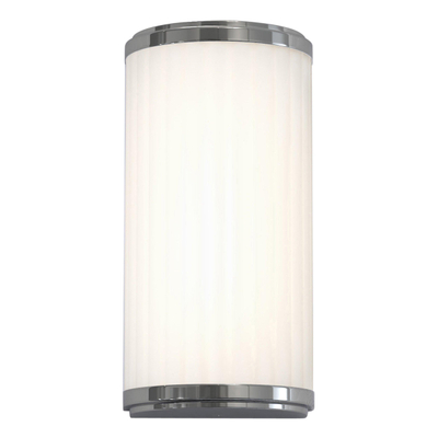 Astro Monza Classic wandlamp 250 exclusief E27 CFL chroom 12.5x8.9x19cm IP44 staal A