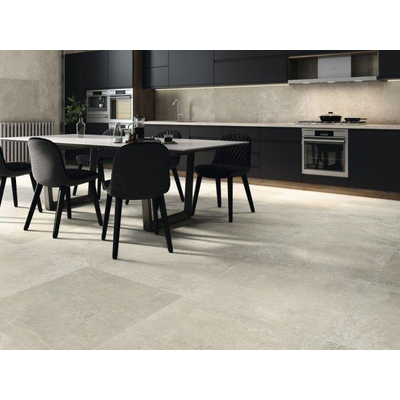 SAMPLE Baldocer Cerámica Zermatt vloer- en wandtegel Betonlook Natural mat (beige)