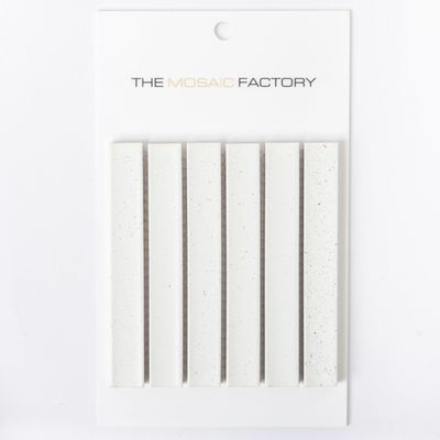 SAMPLE The Mosaic Factory Sevilla mozaïektegel 2x14.5x0.8cm voor wand kitkat finger Keramiek stracciatella