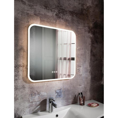 Crosswater Svelte Spiegel - 60x60cm - LED verlichting rondom