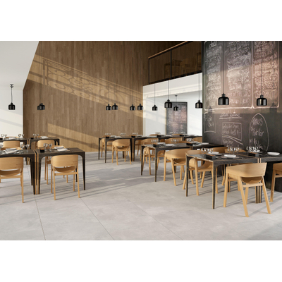 SAMPLE Cifre Cerámica Vloer- en wandtegel Nexus White Gerectificeerd Industriële look Mat Grijs