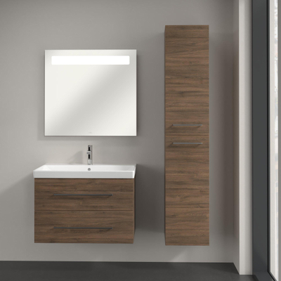 Villeroy & Boch Avento kast hoog 35x176cm 2 deur rechts arizona oak
