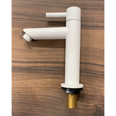 Adema Calypte fonteinkraan mat wit OUTLETSTORE