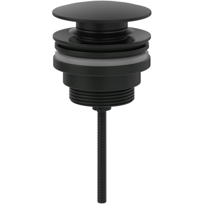 Villeroy & Boch Universal afvoerplug - push to open - Rond - mat zwart