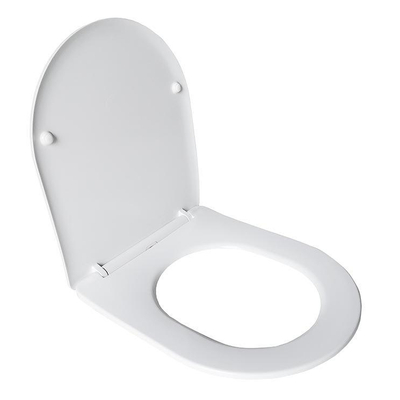 Wiesbaden Nibiru softclose toiletzitting met deksel wit