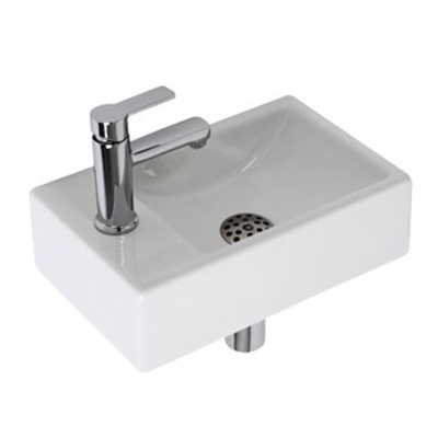 Plieger Houston fonteinset compleet 37x23cm links wit