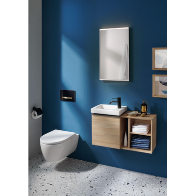 Geberit Icon Wandclosetpack - 36x53x37.5cm - diepspoel - spoelrandloos - keramiek - glans wit