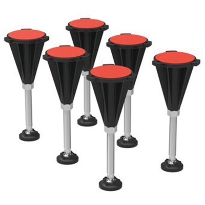 Ideal Standard Ultraflat Solid douchebakpoten 6-delig