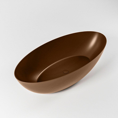 MONDIAZ FLOAT Vrijstaand bad - 170x80cm - rust