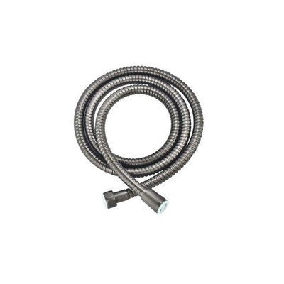 Fortifura Nebbio Badcombinatie-set - thermostaatkraan - inbouwdeel - glijstang - metalen doucheslang - staaf handdouche - badafvoer opbouw - geborsteld gunmetal PVD