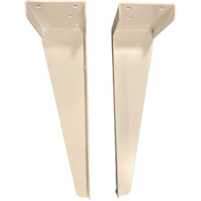 Mondiaz Ophangbeugel - 25cm - voor o.a. vrijhangende wastafels - per set - wit