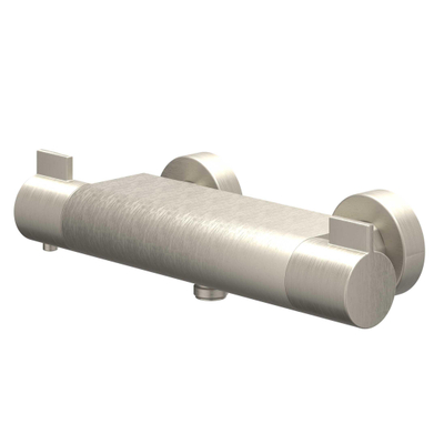 IVY Pact Thermostatische Douchekraan - opbouw - Cooltouch - Geborsteld nickel PVD