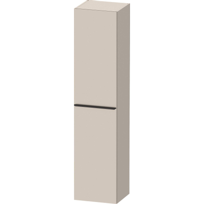 Duravit D-Neo hoge kast 40x176x36cm rechtsdraaiend taupe mat