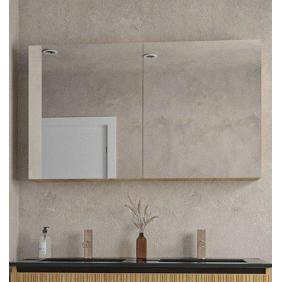 Adema Holz Spiegelkast - 120x70cm - eiken